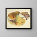 Illustrationen der britischen Mykologie Pl29 - Anna Maria Hussey — gerahmtes Bild an der Wand