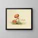 Illustrationen der britischen Mykologie Pl30 - Anna Maria Hussey — gerahmtes Bild an der Wand