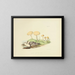Illustrationen der britischen Mykologie Pl45 - Anna Maria Hussey — gerahmtes Bild an der Wand
