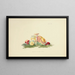 Illustrationen der britischen Mykologie Pl61 - Anna Maria Hussey — gerahmtes Bild an der Wand