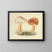 Illustrationen der britischen Mykologie Pl87 - Anna Maria Hussey — gerahmtes Bild an der Wand