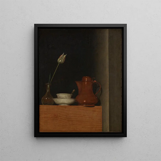 Anna Maria Punz - Stillleben mit Krug und Tulpe.webp