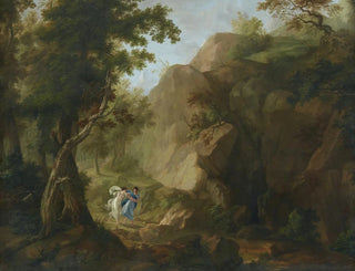 Muses delphiques s'approchant de la grotte corycienne sur le mont Parnasse, Grèce - Anna Matteini — Ansicht des Kunstwerks