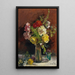 Reproduktion des Gemäldes Komposition aus Blumen in einer Vase - Anna Peters