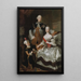 Reproduktion des Gemäldes Pierre III und Katharina II. von Russland - Anna Rosina de Gasc