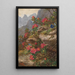 Blumen der Alpen - Anna Stainer-Knittel — gerahmtes Bild an der Wand