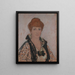 Portrait von Katherine S. Dreier - Anne Goldthwaite — gerahmtes Bild an der Wand