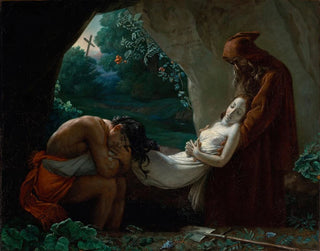 Beerdigung von Atala - Anne-Louis Girodet-Trioson — Ansicht des Kunstwerks