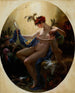 Portrait of Mlle Lange As Danae - Anne-Louis Girodet-Trioson — Ansicht des Kunstwerks
