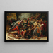 Skizze für Die Revolte von Kairo - Anne-Louis Girodet-Trioson — gerahmtes Bild an der Wand