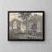 Abtei in Birkenhead 1830 - Anne Rushout — gerahmtes Bild an der Wand