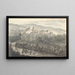 Château de Gwrich depuis la route août 1830 - Anne Rushout — gerahmtes Bild an der Wand
