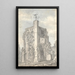 Kirche von Hornsey - Anne Rushout — gerahmtes Bild an der Wand
