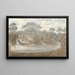 Lower Thornery Sezincote 1824 - Anne Rushout — gerahmtes Bild an der Wand