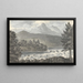 in der Nähe der Brücke Aberglaslyn - Anne Rushout — gerahmtes Bild an der Wand