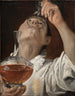Junge trinkend - Annibale Carracci — Ansicht des Kunstwerks
