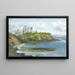Pointe sud de la plage d'Agate, Port Crescent, Washington - Annie Lyle Harmon — gerahmtes Bild an der Wand