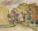 Rue d'automne - Anny Dollschein — Ansicht des Kunstwerks
