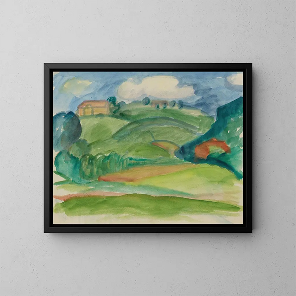 Maria Grn - Anny Dollschein — gerahmtes Bild an der Wand