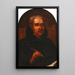 Reproduktion des Gemäldes Abraham a Santa Clara Prediger und Schriftsteller - Anonym