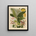 Chinesisches Obst-Aquarell-Album Gemälde Pl04 - Anonym — gerahmtes Bild an der Wand
