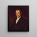 L'Américain Edward Everett - Anonyme — gerahmtes Bild an der Wand