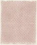 Blatt mit einem abwechselnden Muster aus Blumen und vier Spitzen - Anonym — Ansicht des Kunstwerks