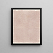 Blatt mit einem abwechselnden Muster aus Blumen und vier Spitzen - Anonym — gerahmtes Bild an der Wand