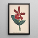 Reproduktion des Gemäldes Sammlung von Orchideen Pl05 - Anonym