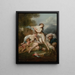 Diane und die Nymphen - Anonym — gerahmtes Bild an der Wand