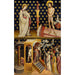 Diptychon-Gemälde der Gründung der Familie Winterfeld, rechte Flügel, Sainte Marie Madeleine, getragen von Engeln - Anonym — Ansicht des Kunstwerks