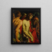 Voici l'homme - Anonyme — gerahmtes Bild an der Wand
