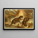 Loutre d'Europe - Anonyme — gerahmtes Bild an der Wand