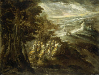 Anonymous - Fantastic Landscape with Figures.webp