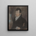 George Edward Blake - Anonym — gerahmtes Bild an der Wand