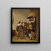 Wachsaal - Anonym — gerahmtes Bild an der Wand