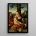 Reproduktion des Gemäldes Sainte Famille - Anonym