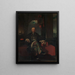 Houqua - Anonym — gerahmtes Bild an der Wand