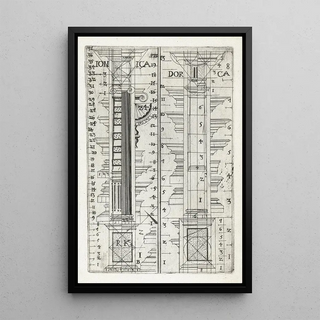 Anonymous - Ionische en Dorische zuil.webp