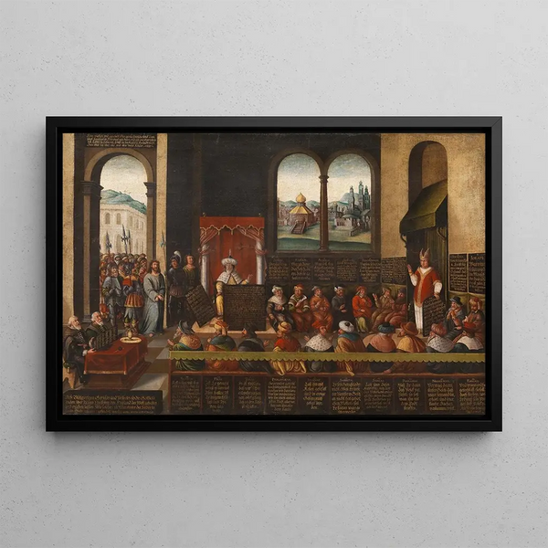 Anonymous - Jesus vor dem Hohen Priester und Pilatus.webp
