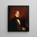 John Moore Vater von Thomas Moore - Anonym — gerahmtes Bild an der Wand
