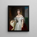 Kaiserin Elisabeth von Österreich - Anonym — gerahmtes Bild an der Wand