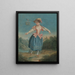 L Madame Placide im Titelrolle von Rosetta in der Inszenierung von Alexandre Placide des Balletts L'Oiseleur - Anonym — gerahmtes Bild an der Wand