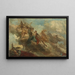 Mythologische Szene - Anonym — gerahmtes Bild an der Wand