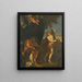 Mythologische Szene - Anonym — gerahmtes Bild an der Wand