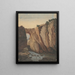 Pont naturel de Virginie - Anonyme — gerahmtes Bild an der Wand