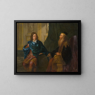 Anonymous - Old Testament Scene Solomon and King David.webp