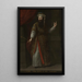 Portrait von Amedeo VIII - Anonym — gerahmtes Bild an der Wand