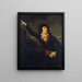 Portrait de Thadée Kościuszko 1749-1817 héros de l'indépendance polonaise - Anonyme — gerahmtes Bild an der Wand