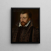 Portrait de Antoine de Bourbon 1518-1562 Roi de Navarre - Anonyme — gerahmtes Bild an der Wand